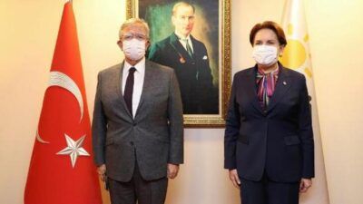 Akşener, Mansur Yavaş’ı kabul etti