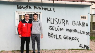 Genç başkandan gençlere efsane hareket!