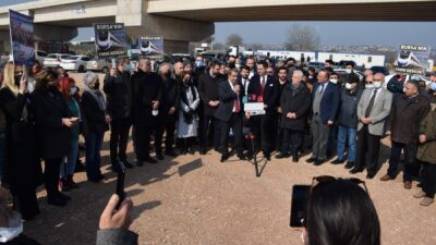 CHP Bursa’dan tren tepkisi! ’10 yıldır bu masalı anlatıyorlar’