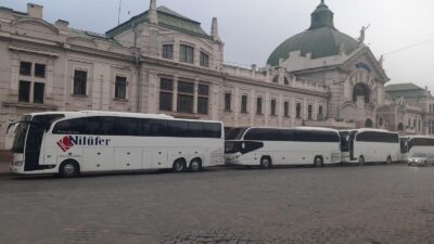 Bursalı otobüs firması savaş mağdurlarının yanında!