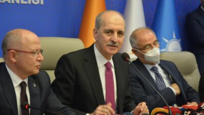 Numan Kurtulmuş Bursa’dan seslendi; ‘AK Parti anketlerde birinci, CHP ve HDP yüzde 35’in üstüne çıkmaz’