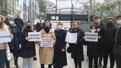 Bursa’da açığa alınan müdüre destek! Okulda ‘haremlik-selamlık’ talimatı vermişti…