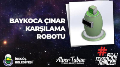 Çınar karşılama robotu Teknofest elemelerini geçti