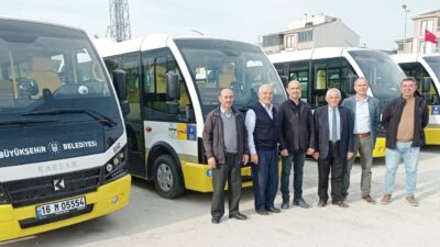 Mustafakemalpaşa’da halk otobüsleri yenileniyor