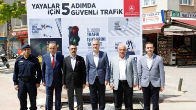 Bursa’da “Yayalar İçin 5 Adımda Güvenli Trafik” uygulaması yapıldı