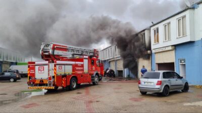 Bursa’da korkutan yangın