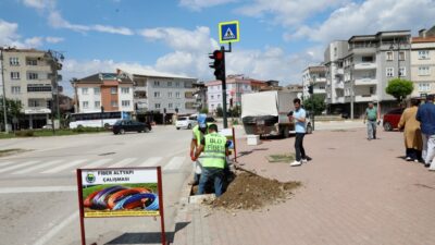 İnegöl fiber optik altyapıya kavuşuyor