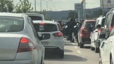 Bursa’da trafiği kapatan düğün konvoyuna haklı isyan