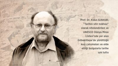 Göbeklitepe’yi dünyaya tanıtan Prof. Dr. Klaus Schmidt vefatının 8. yılında anılacak