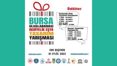 Hediyelik tasarımları Bursa için yarışacak