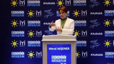 Akşener partisinin “ekonomi” toplantısında konuştu