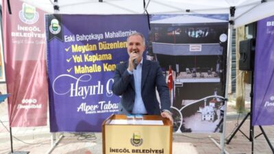 İnegöl’e yeni meydan ve mahalle konağı