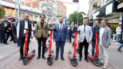 İnegöl’de E-Scooter uygulaması başladı