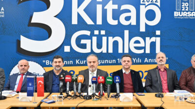 Bursa’da kitap günleri heyecanı başlıyor