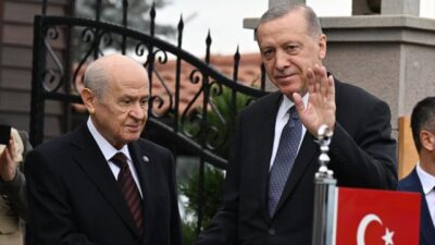 Cumhurbaşkanı Erdoğan, Bahçeli ile bir araya geldi