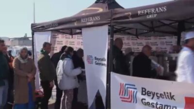 Beyçelik Grubu’ndan binlerce depremzedeye yemek hizmeti