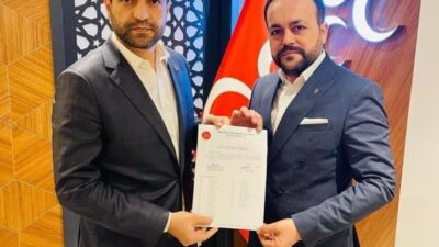 MHP Karacabey İlçe Başkanlığı’na Ahat Şanlı atandı