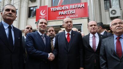 Cumhurbaşkanı Erdoğan, Fatih Erbakan ile görüştü