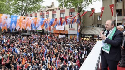 Bakanı Varank İznik’te konuştu: Aziz milletimiz bozgunculara oy vermez