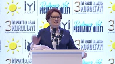 Akşener, İYİ Parti kurultayında konuştu: ‘En büyük pişmanlığım…’