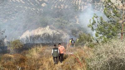 Hatay’da çıkan yangın kontrol altına alındı