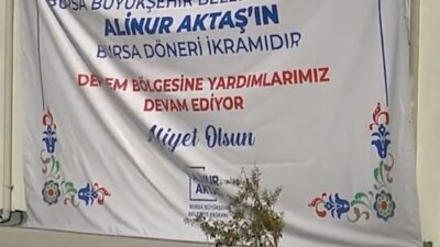 Başkan Aktaş’tan örnek hareket