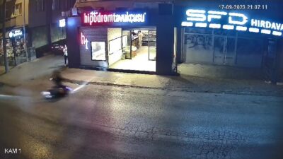 Görüntüler Bursa’dan… Metrelerce böyle savruldu