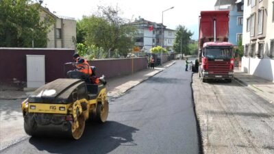 Bursa’nın o ilçesinde asfalt çalışmaları tam gaz!