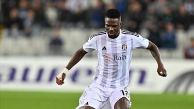 Beşiktaş’ta Amartey şoku