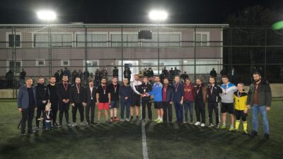 Orhaneli’nde futbol şöleninde şampiyon Eğitim Gücü