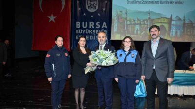 Bursa Büyükşehir Belediyesi memuruna ‘tavan’dan destek