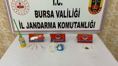 Bursa’da yaşından çok suç kaydı vardı, jandarmadan kaçamadı