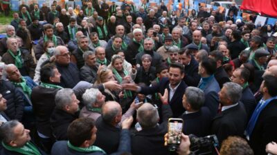 Bursa’da miting gibi açılış