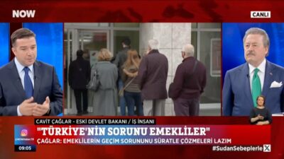 Devlet eski Bakanı Cavit Çağlar; ‘Hükümet emeklinin sesini duymalı’