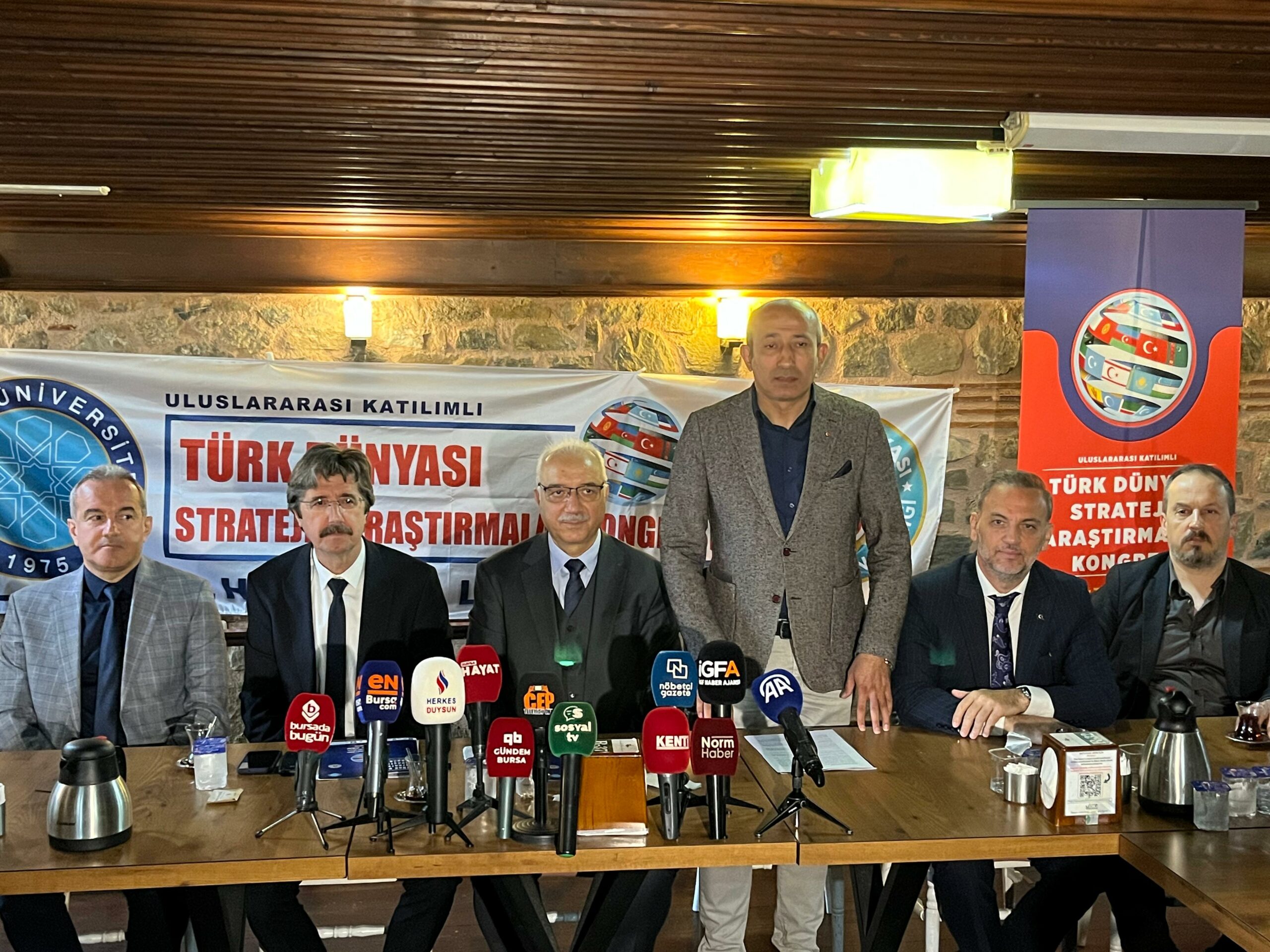 Bursa’da ‘Uluslararası Katılımlı Türk Dünyası Stratejik Araştırmalar Kongresi’ düzenlenecek