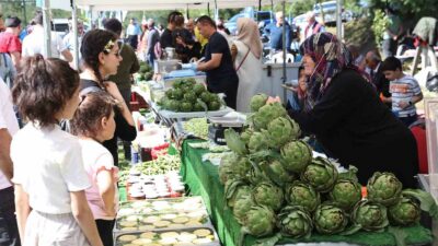 Bursa’daki enginar festivaline bakın hangi ürün damga vurdu