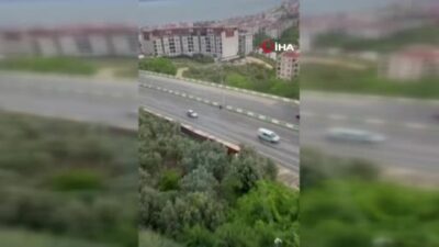 Bursa trafiğinde tehlikeli anlar