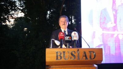 Devlet eski Bakanı Cavit Çağlar’dan BUSİAD üyelerine hayat dersi