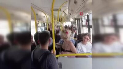 Bursa’da halk otobüsünde klima tartışması