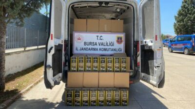 Bursa’da 3 bin litre sahte zeytinyağı ele geçirildi