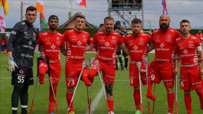 Ampute Milli Futbol Takımı, İrlanda’yı 5-0 yendi