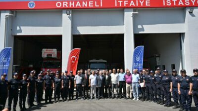 Bursa’da dağ bölgesine yeni itfaiye istasyonu