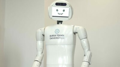 İşte Bursa’nın yapay zeka destekli insansı robotu: Moria