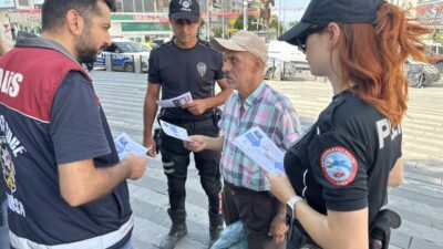 Bursalılar aman dikkat! Polis sokak sokak gezerek uyardı