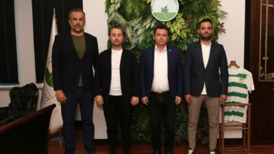 Bursaspor Basketbol’a bir destek de Başkan Aydın’dan