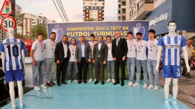 Sinandede Gücü’nden hem forma lansmanı hem ödül töreni