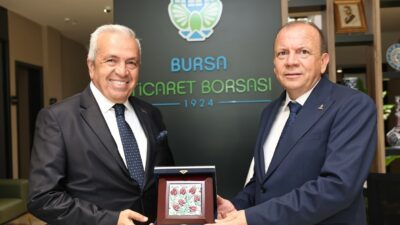 Başkan Şadi Özdemir’den Bursa Ticaret Borsası’na ziyaret