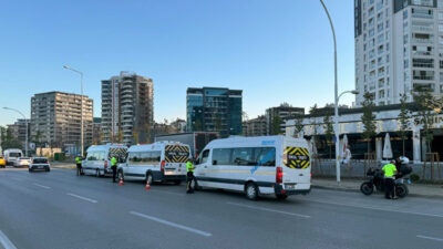 Bursa’da servis denetimi