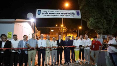 Bursa’nın bu ilçesinde yeni park açıldı