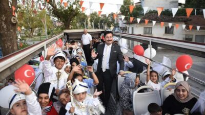 Bursa Yenişehir’de festivalde sünnet şöleni heyecanı